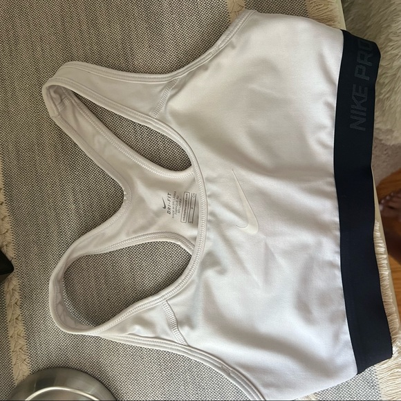 Nike Other - white nike sports bra S